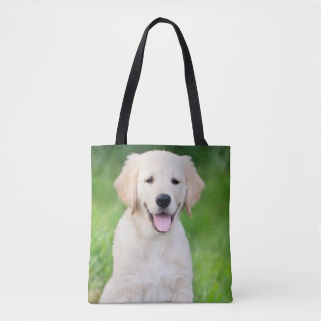 Sac fourre-tout double face avec photo de chien pe (Devant)