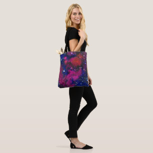 Sac fourre-tout double face en matière foncée