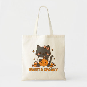 Sac fourre-tout doux et Éffrayant d'Halloween Cute