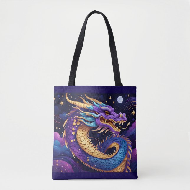 sac fourre-tout dragon céleste  (Devant)