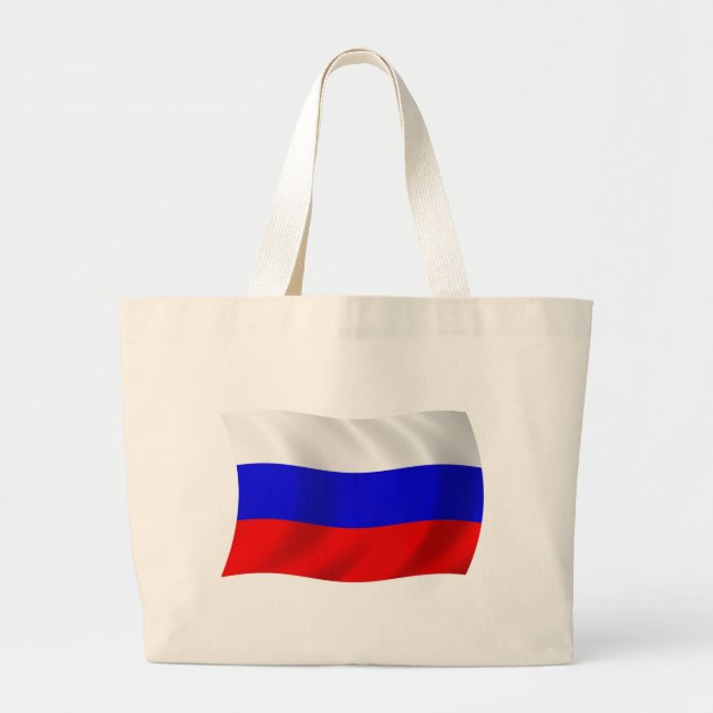 Sac fourre-tout drapeau de la Russie (Devant)