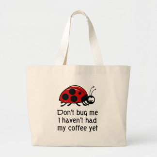 Sac fourre-tout drôle à amant de café