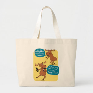 Sac fourre-tout drôle à orignaux de danse