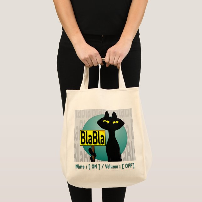 Sac fourre-tout drôle Bad Boogie - BlaBla (Devant (produit))