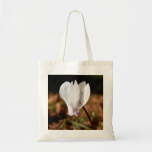 Sac fourre-tout du budget cyclamen blanc