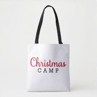 Sac fourre-tout du camp de Noël | Sacs de Noël