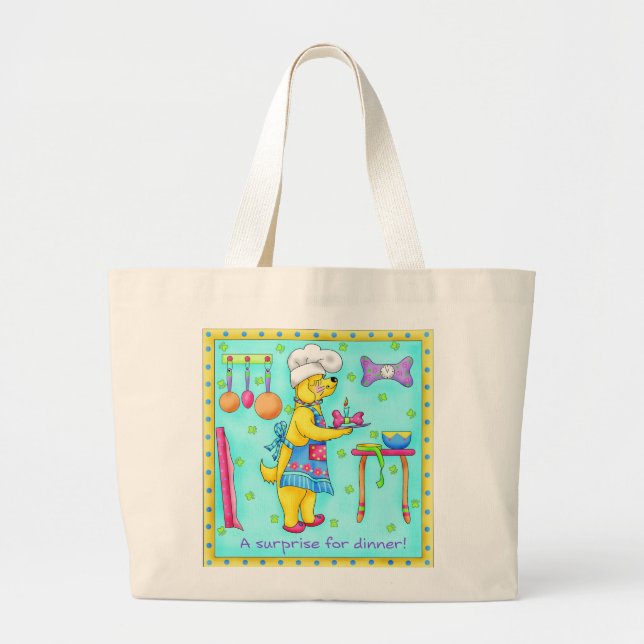 Sac fourre-tout du chef chien (Devant)