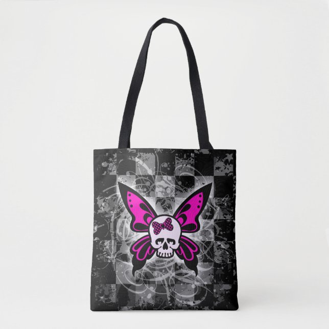 Sac fourre-tout du crâne papillon (Devant)