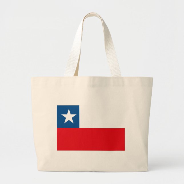 Sac fourre-tout du drapeau chilien (Devant)