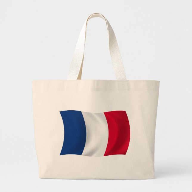 Sac fourre-tout du drapeau de la France (Devant)