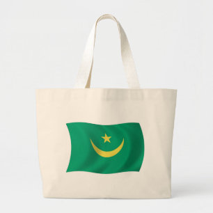 Sac fourre-tout du drapeau de la Mauritanie