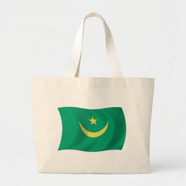 Sac fourre-tout du drapeau de la Mauritanie (Devant)