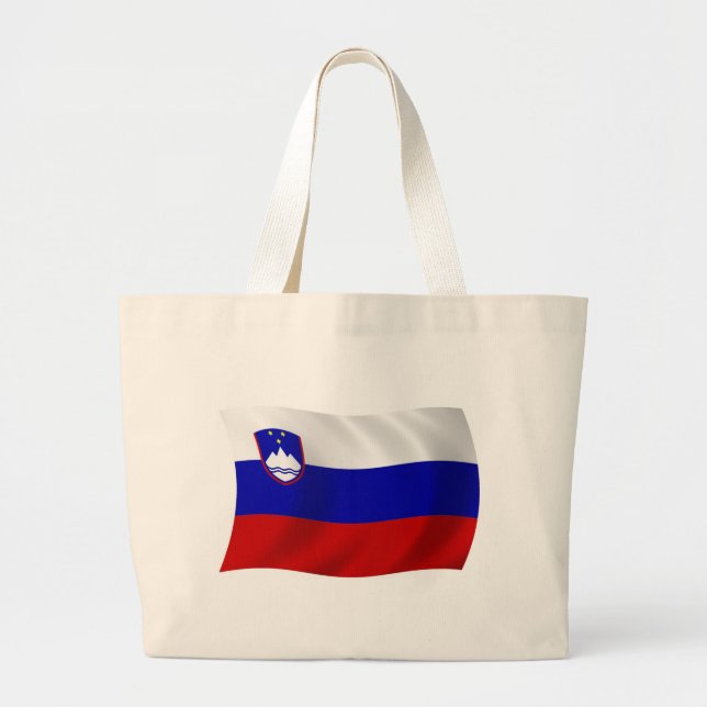 Sac fourre-tout du drapeau de la Slovénie (Devant)