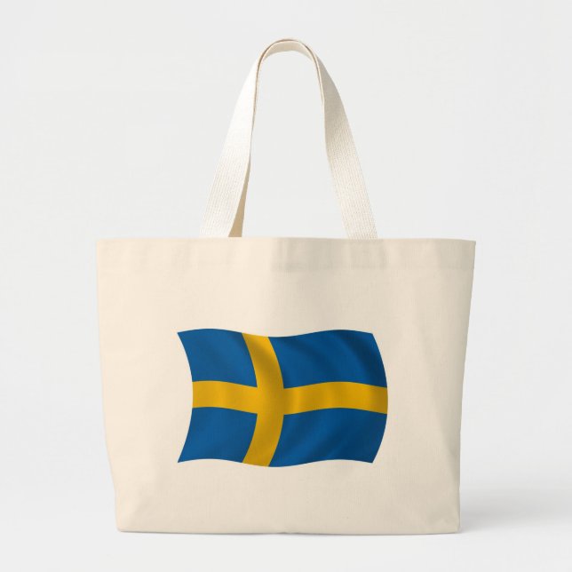 Sac fourre-tout du drapeau de la Suède (Devant)
