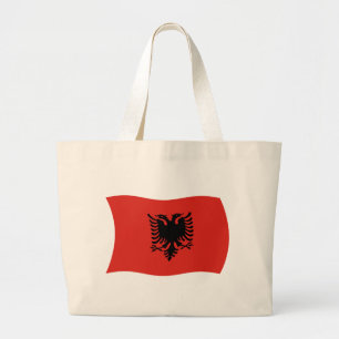 Sac fourre-tout du drapeau de l'Albanie