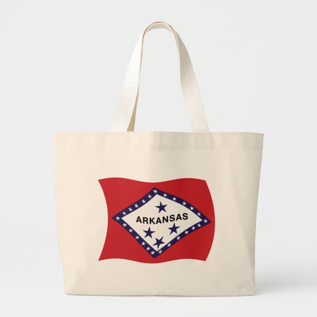 Sac fourre-tout du drapeau de l'Arkansas (Devant)