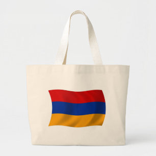 Sac fourre-tout du drapeau de l'Arménie