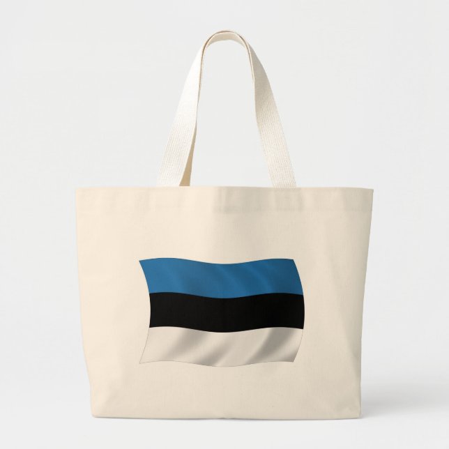 Sac fourre-tout du drapeau de l'Estonie (Devant)