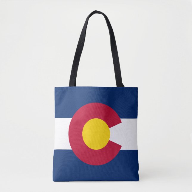 Sac fourre-tout du drapeau de l'État du Colorado (Devant)