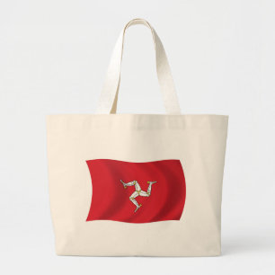 Sac fourre-tout du drapeau de l'île de Man
