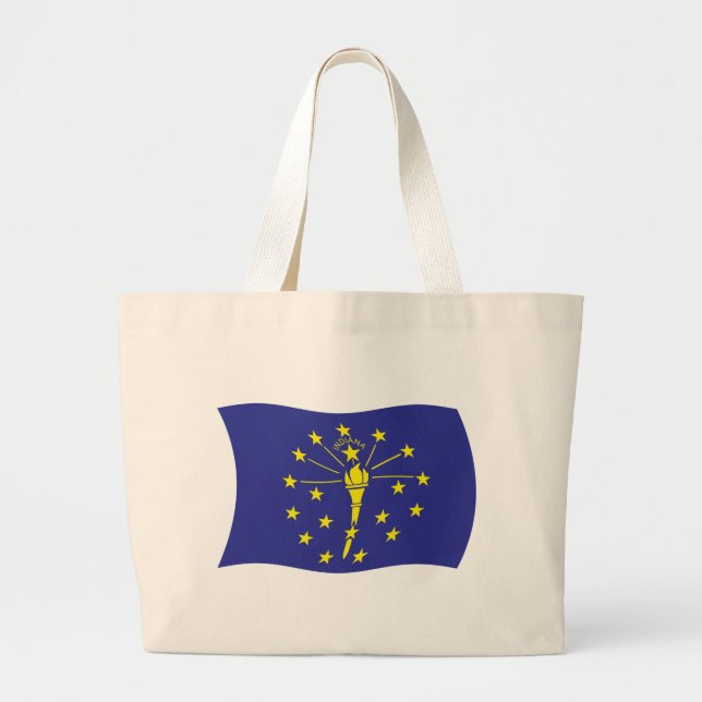Sac fourre-tout du drapeau de l'Indiana (Devant)
