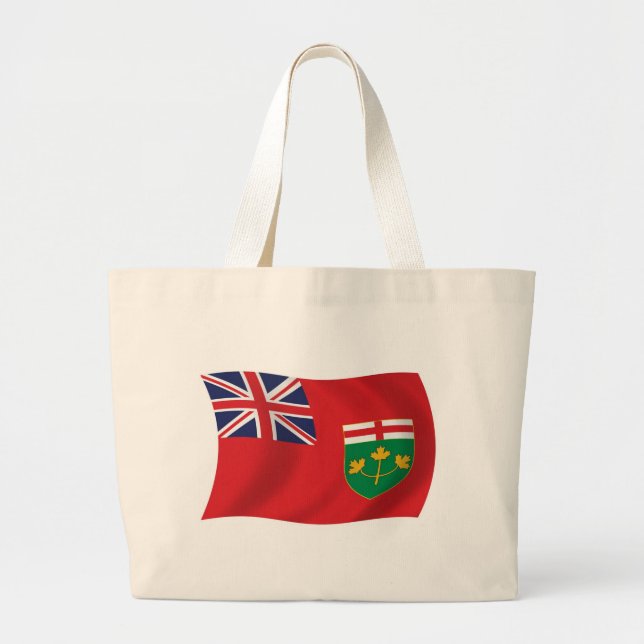 Sac fourre-tout du drapeau de l'Ontario (Devant)