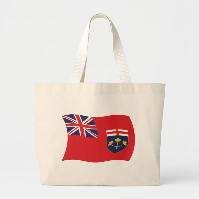 Sac fourre-tout du drapeau de l'Ontario (Devant)