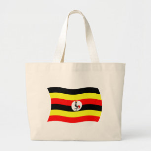 Sac fourre-tout du drapeau de l'Ouganda
