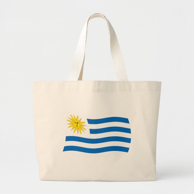 Sac fourre-tout du drapeau de l'Uruguay (Devant)