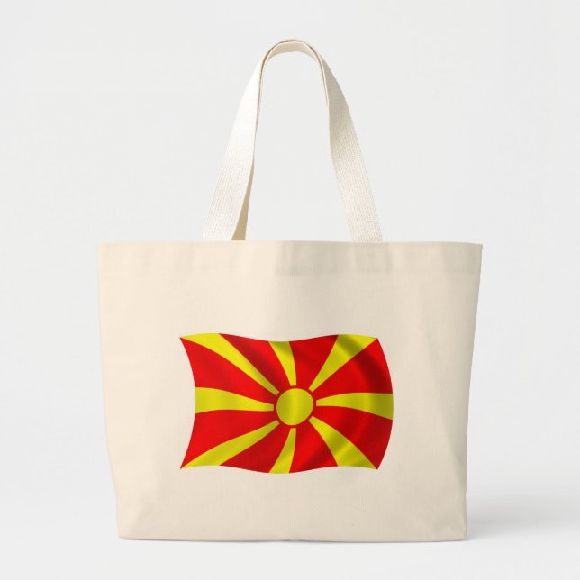 Sac fourre-tout du drapeau de Macédoine (Devant)