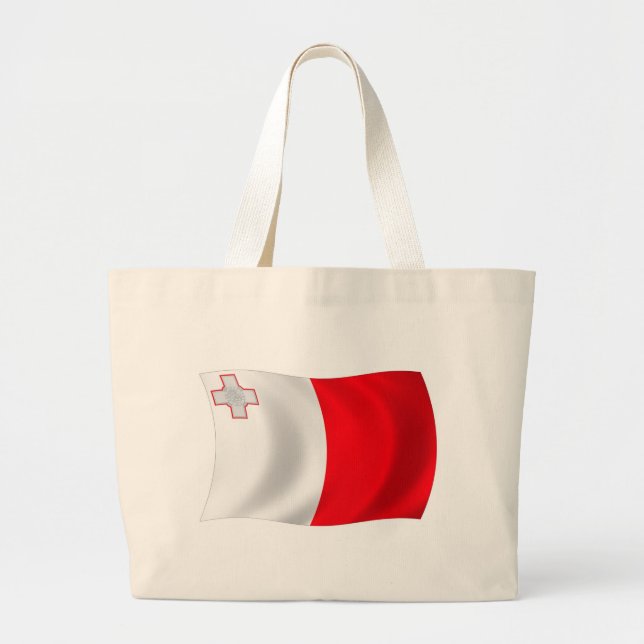 Sac fourre-tout du drapeau de Malte (Devant)