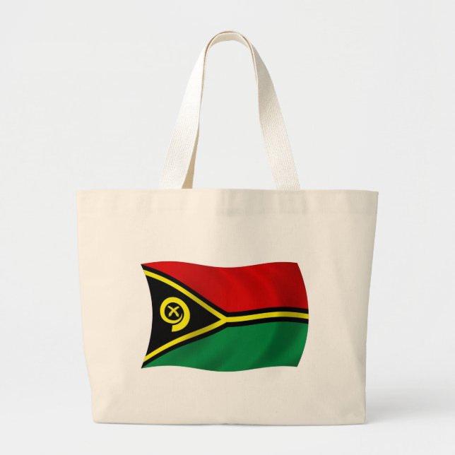 Sac fourre-tout du drapeau de Vanuatu (Devant)