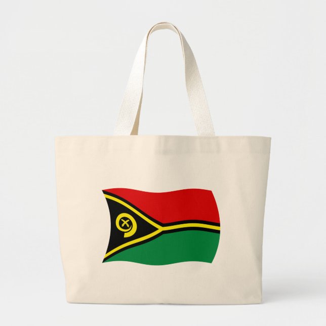 Sac fourre-tout du drapeau de Vanuatu (Devant)