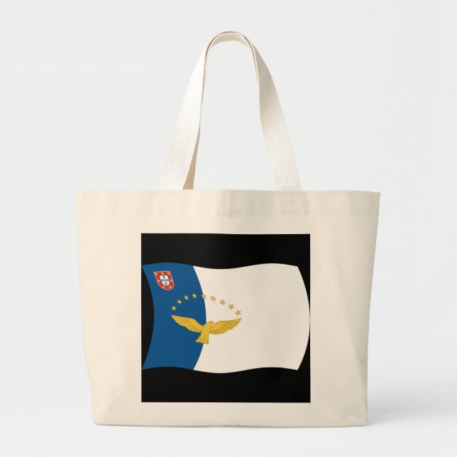 Sac fourre-tout du drapeau des Açores (Devant)