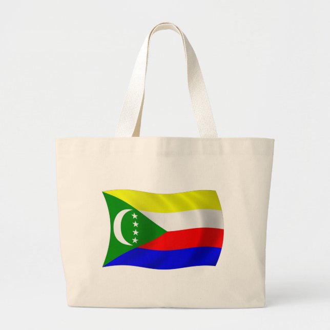 Sac fourre-tout du drapeau des Comores (Devant)