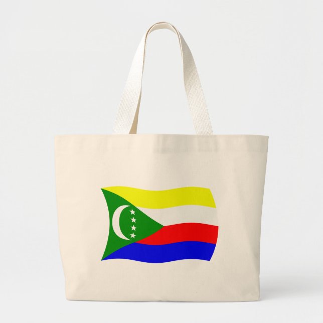 Sac fourre-tout du drapeau des Comores (Devant)