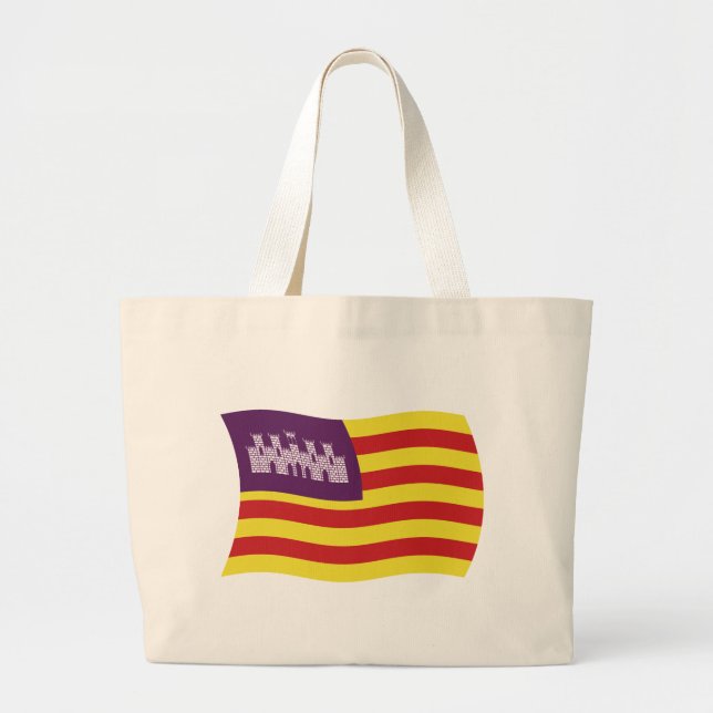 Sac fourre-tout du drapeau des îles Baléares (Devant)
