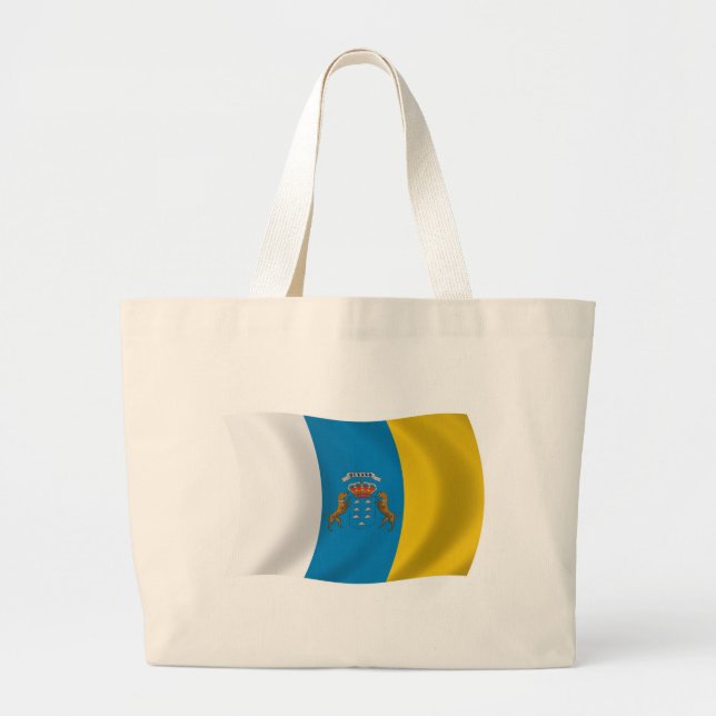 Sac fourre-tout du drapeau des îles Canaries (Devant)