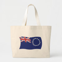 Sac fourre-tout du drapeau des îles Cook