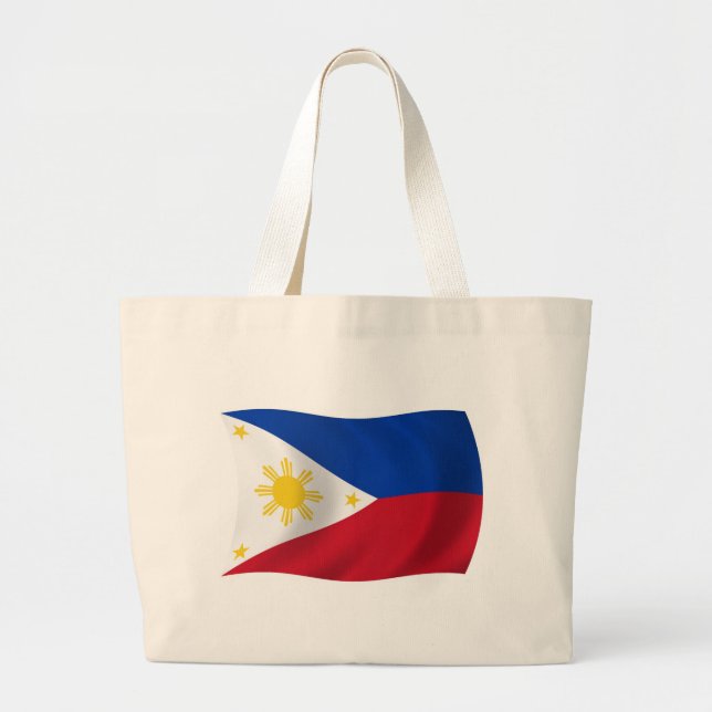 Sac fourre-tout du drapeau des Philippines (Devant)