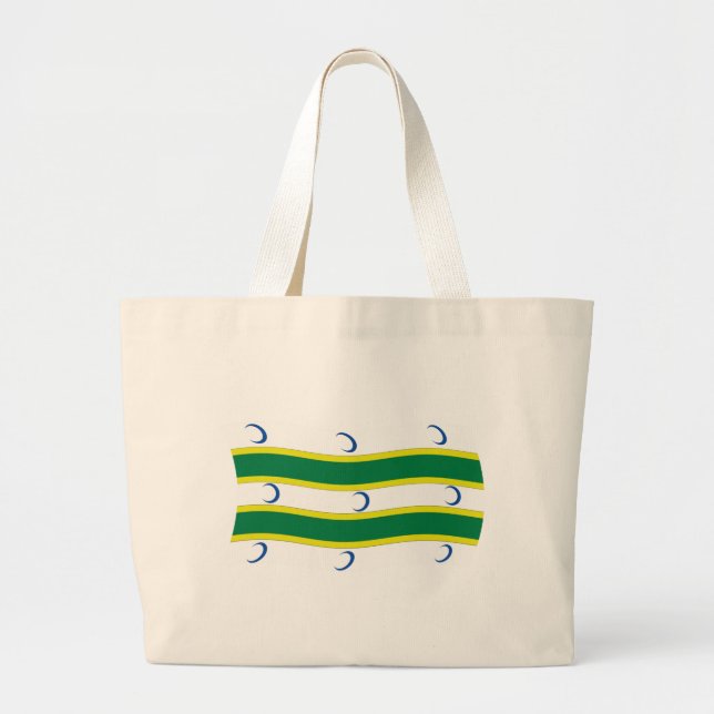 Sac fourre-tout du drapeau des Turkmènes (Devant)