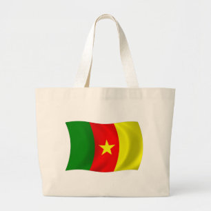 Sac fourre-tout du drapeau du Cameroun