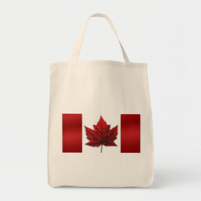 Sac fourre-tout du drapeau du Canada Sac fourre-to (Devant)
