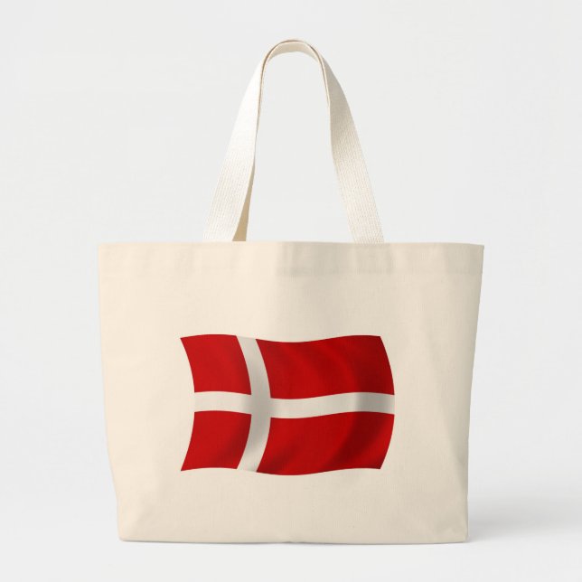 Sac fourre-tout du drapeau du Danemark (Devant)