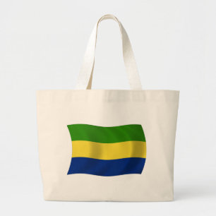 Sac fourre-tout du drapeau du Gabon