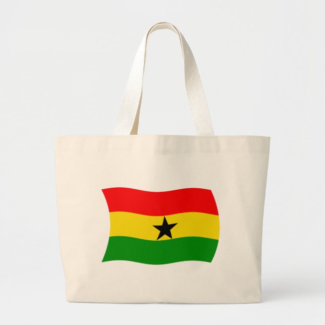 Sac fourre-tout du drapeau du Ghana (Devant)