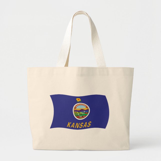 Sac fourre-tout du drapeau du Kansas (Devant)