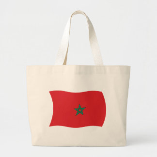 Sac fourre-tout du drapeau du Maroc