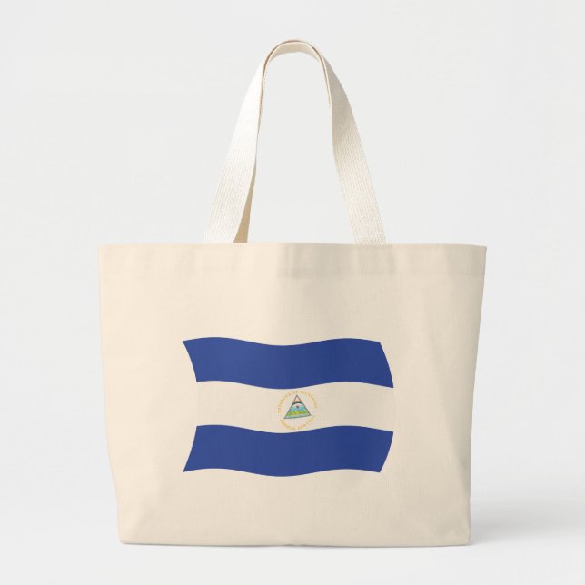 Sac fourre-tout du drapeau du Nicaragua (Devant)