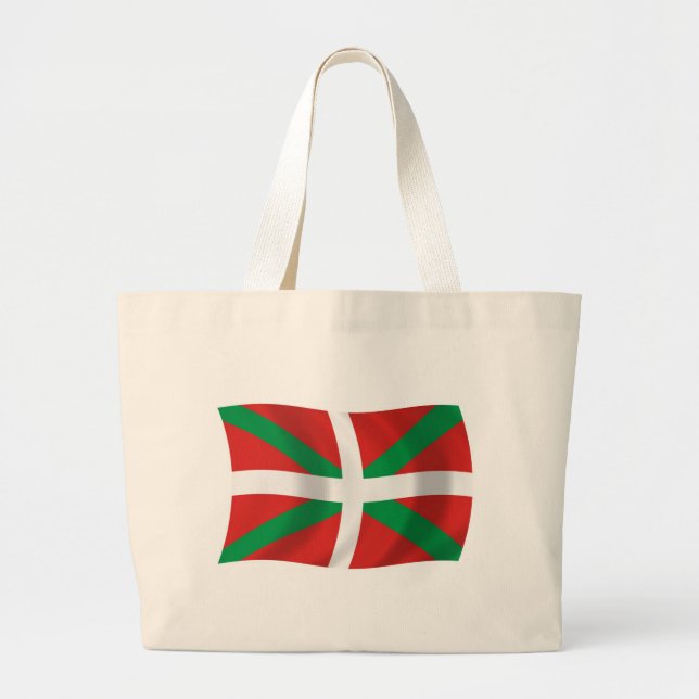 Sac fourre-tout du drapeau du peuple basque (Devant)